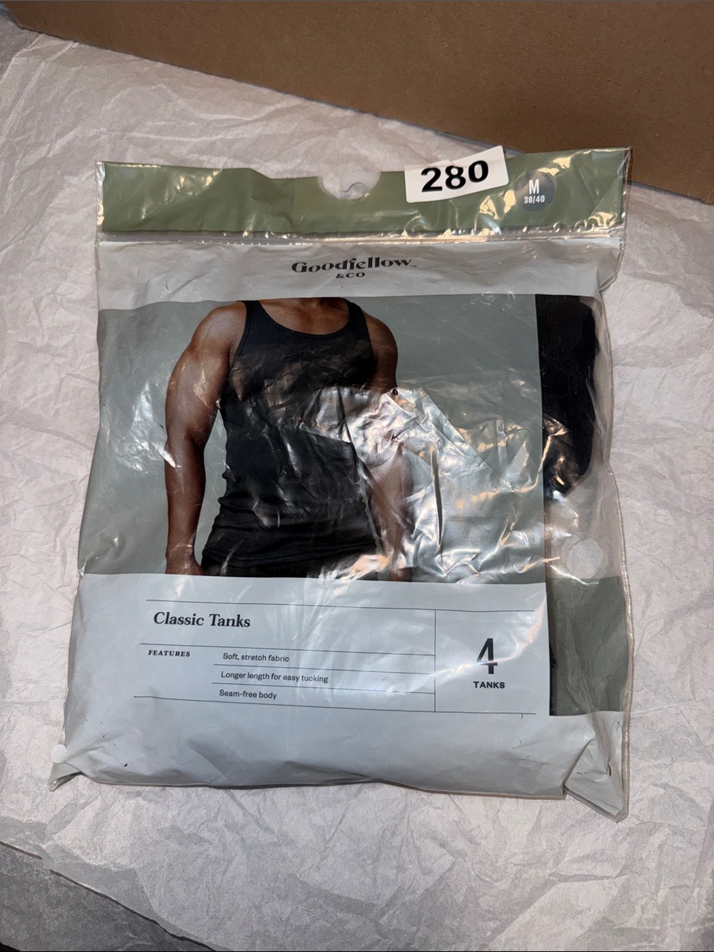 Goodfellow & Co Black Men’s Tank Tops - 2 Pack
